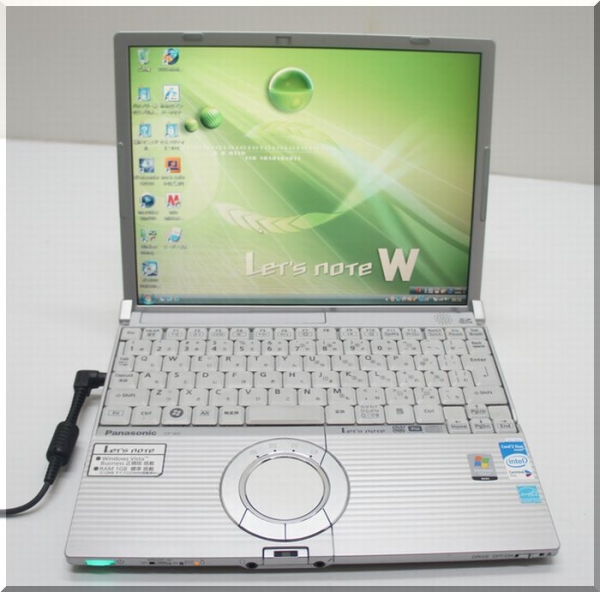Panasonic Let’s note CF-W5AWDBJR Vista Business 1.5・80GB